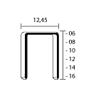 Union D-nieten 14mm RVS 5000 stuks