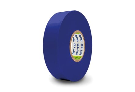 Nitto plastic tape 0.19x15x10m blauw